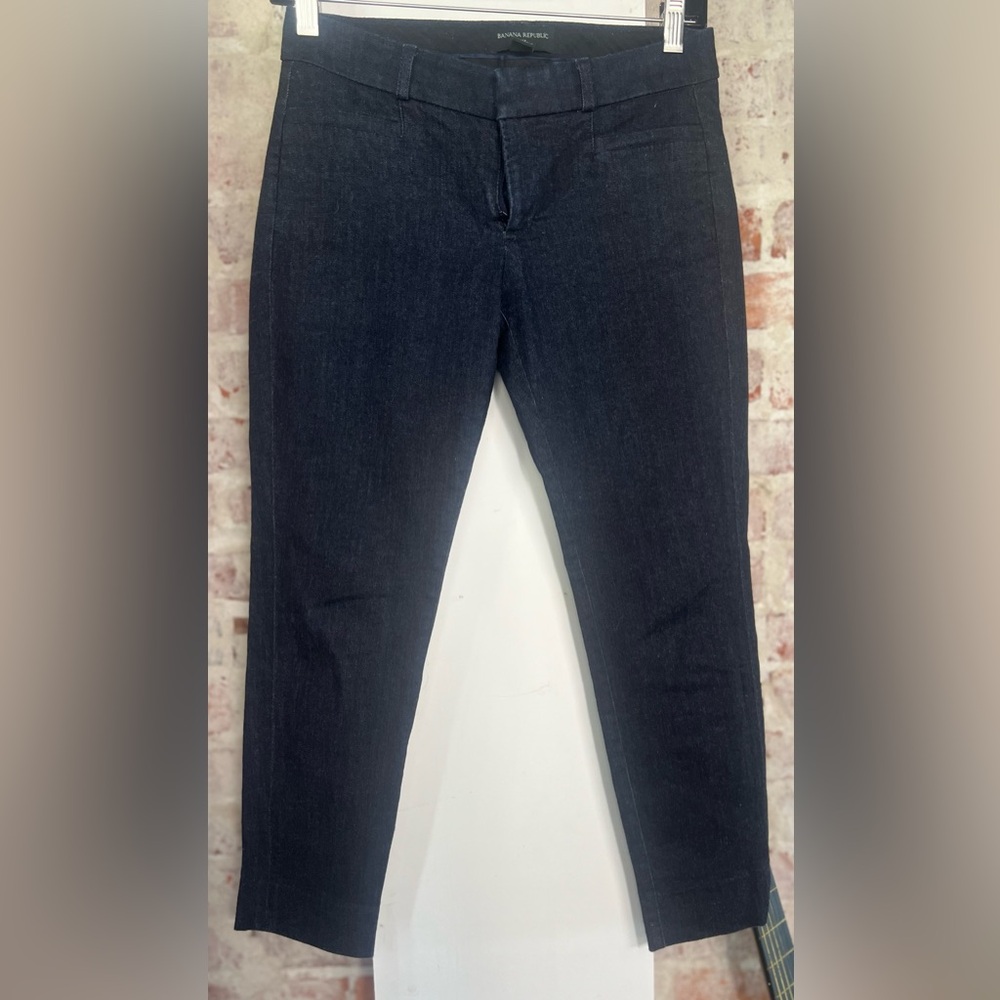 Cute denim capris by Banana Republic.